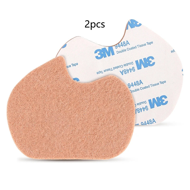 1/2/3/4 Pcs Forefoot Pad Multi-Functional Prevents Chafing Thickened Felt Foot Pad Prevents Blisters Chafing Front Half Foot Pad Qme 2pcs Skin China Mainland