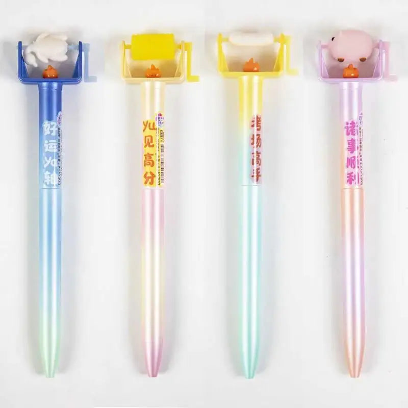 Cute Changing Barbecue Themed Neutral Pen Smooth Writing Gel Students Qme