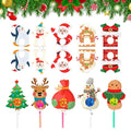 Christmas Candy Holders Snowman Lollipop Holder Cute Party Supplies Qme 10pcs China Mainland Other