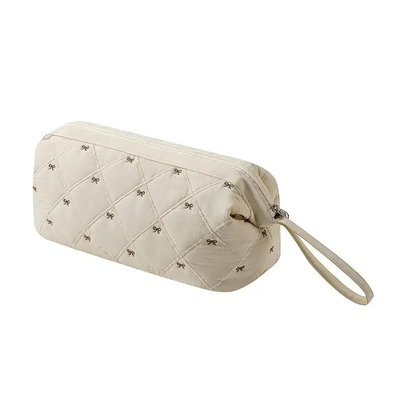 Waterproof Zipper Cosmetic Bags Women Hair Dryer Storage Bag Travel Qme