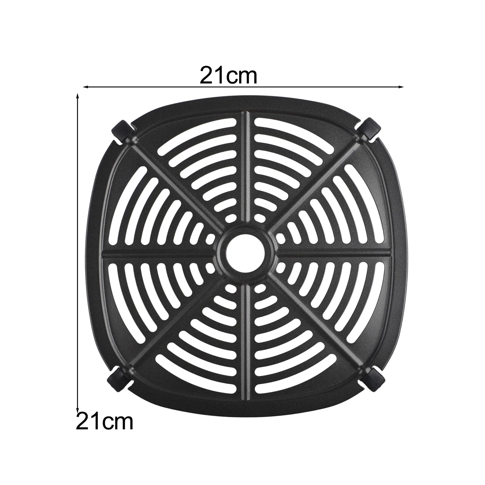 Air Fryer Basket Replacement Grill Pan Oven Baking Tools Plate Tray Qme B