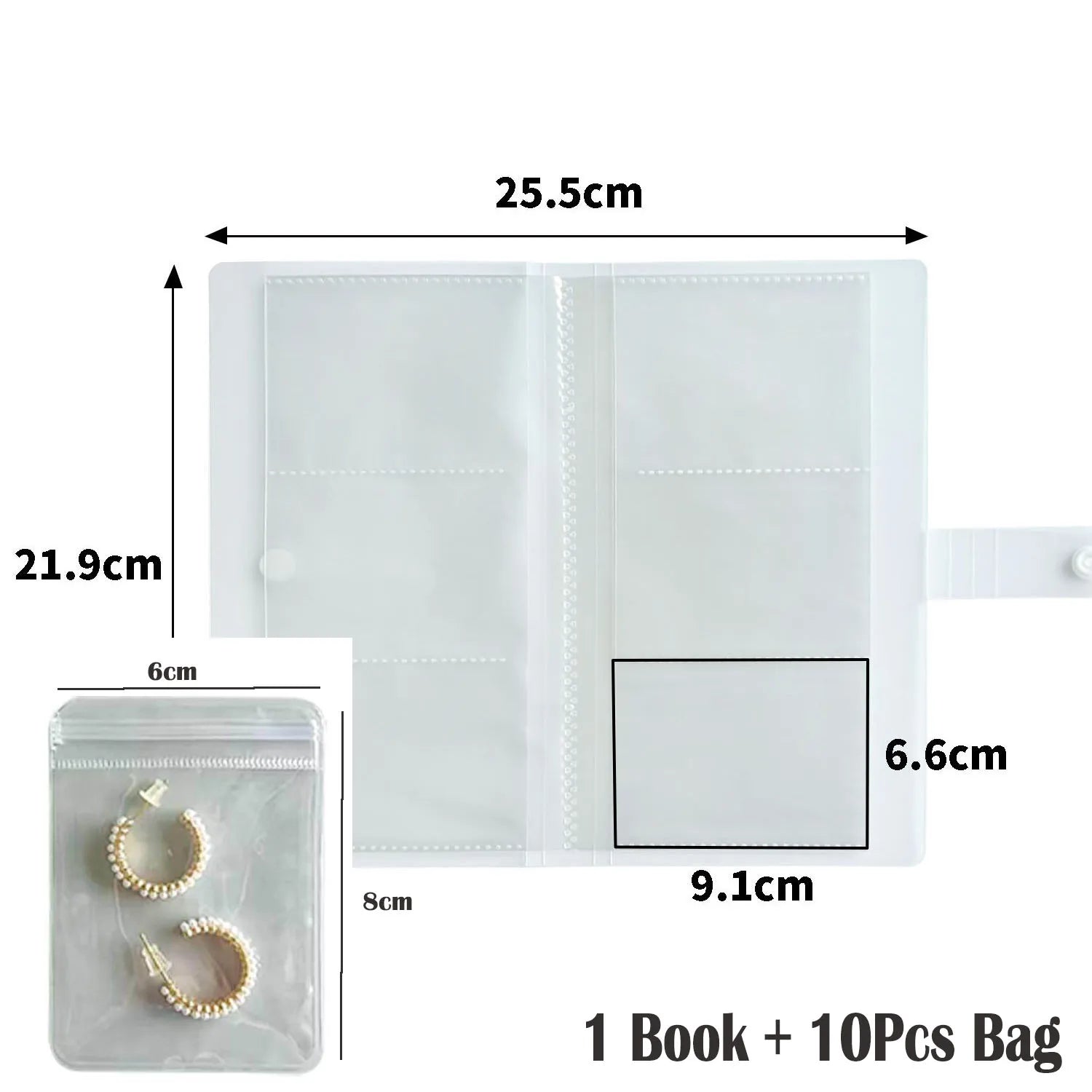 Jewelry Storage Albums Anti-oxidation Desktop Drawer Organizer BoxesTransparent Necklace Bracelet Ring Book Holder Jewelry Bag Qme 84Grid Book