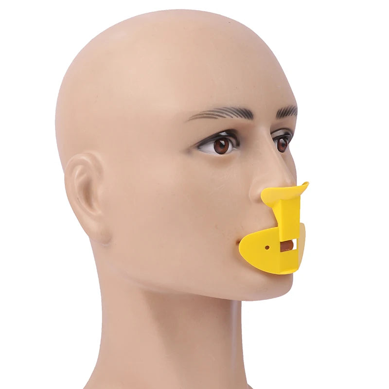 Nose Whistle Plastic Resonance Dark Blue Hygienic Nasal Flute Clarity Qme