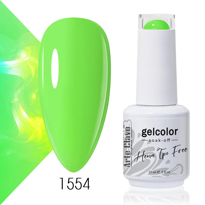 Arte Clavo Gel Nail Polish HEMA TPO Gorgeous Soak Off UV LED Semi