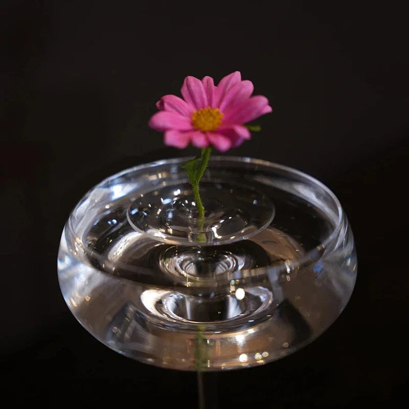5/10pcs Hydroponic Floating Floral Holder Floating Flower Stem Holder Transparent Stem Display Arranger Organizer Tool Qme