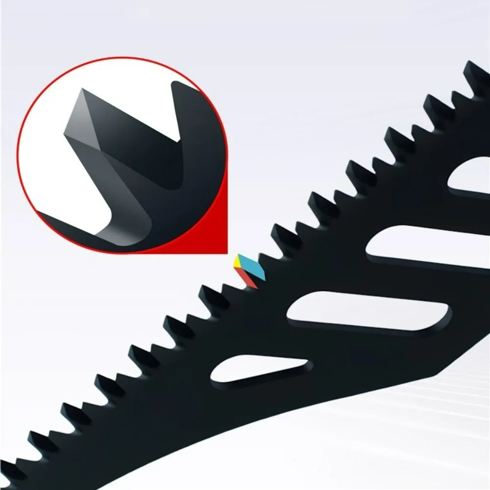 Explosion Proof Edge Woodworking Irregular Curve Saw Blade Fine Coarse Teeth for Wood Aluminum Tight Spaces Precision Cut Tool Qme
