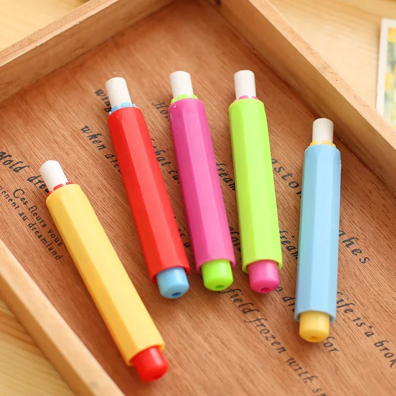 Health Non-toxic Chalk Holder Clip Colourful Holders Clean Teachers Qme
