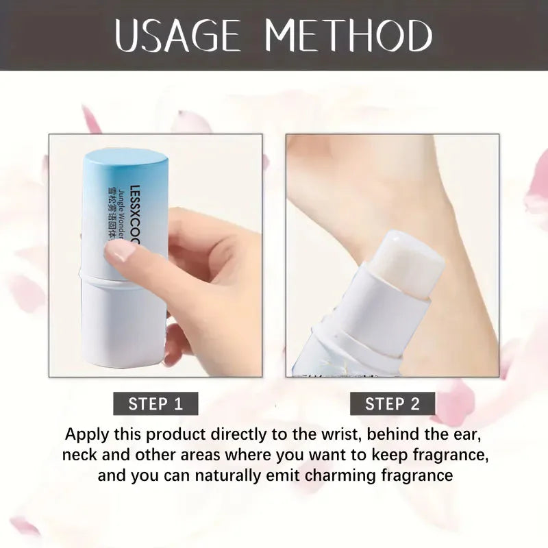 Solid Perfume Portable Balm Long-lasting Fragrances Fresh Elegant Qme
