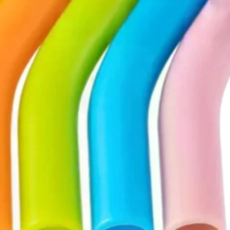 Soft Silicone Straw Covers Straws Tips Fit Wide Reusable Stainless Qme
