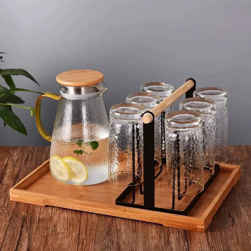 Drain Tray Mug Organizer Shelf Standing Bottle Holderhigh Durable Qme