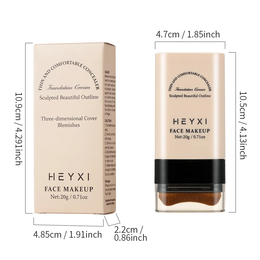 Foundation Make-up Stick Moisturizing Without Drying Long-lasting Qme