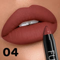 16 Nude Brown Lipliner Pen Waterproof Lipstick Sexy Red Matte Contour Qme 04