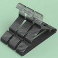 10PCS Clothes Rack Adult Clothes Rack Non-Slip, Non-Sharp Angle Non-Marking Clothes Stand Drying Clothes Rack Qme 10pcs Black