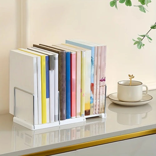 1 Adjustable Book Blocking Shelf Home Office Desk Qme