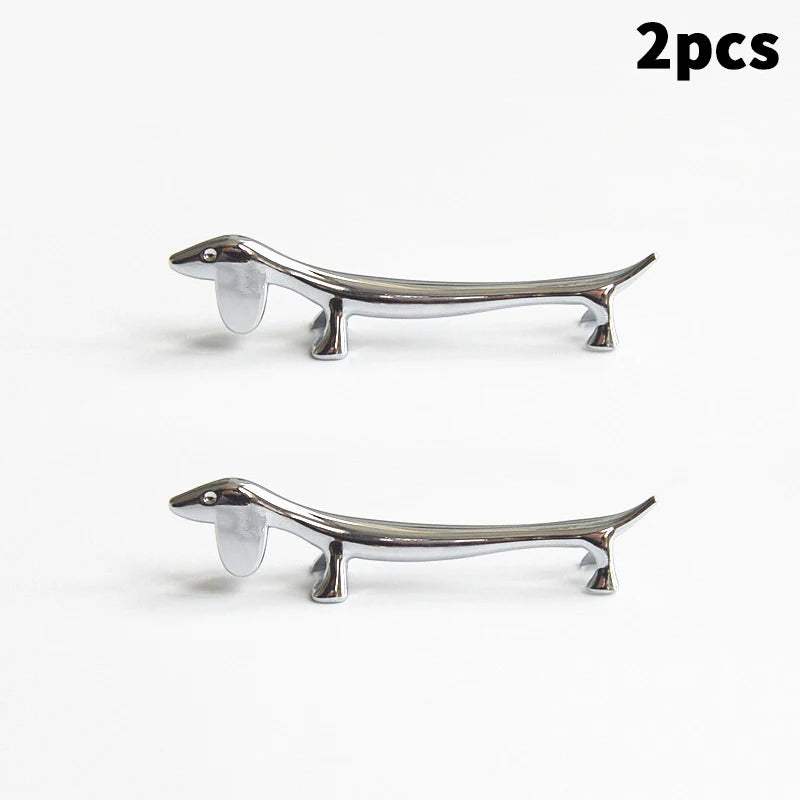 Metal Cutlery Rack Deer-shaped Chopstick Rest Zinc Alloy Tableware Qme A2
