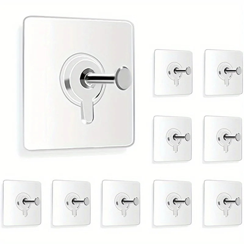 Self-adhesive wall hooks, allowing you to hang paintings decoration installation solution, for wall-mounted items Qme