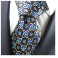 Men Silk Tie Business Classical Uniformal Party Suit Shirt Qme color 1