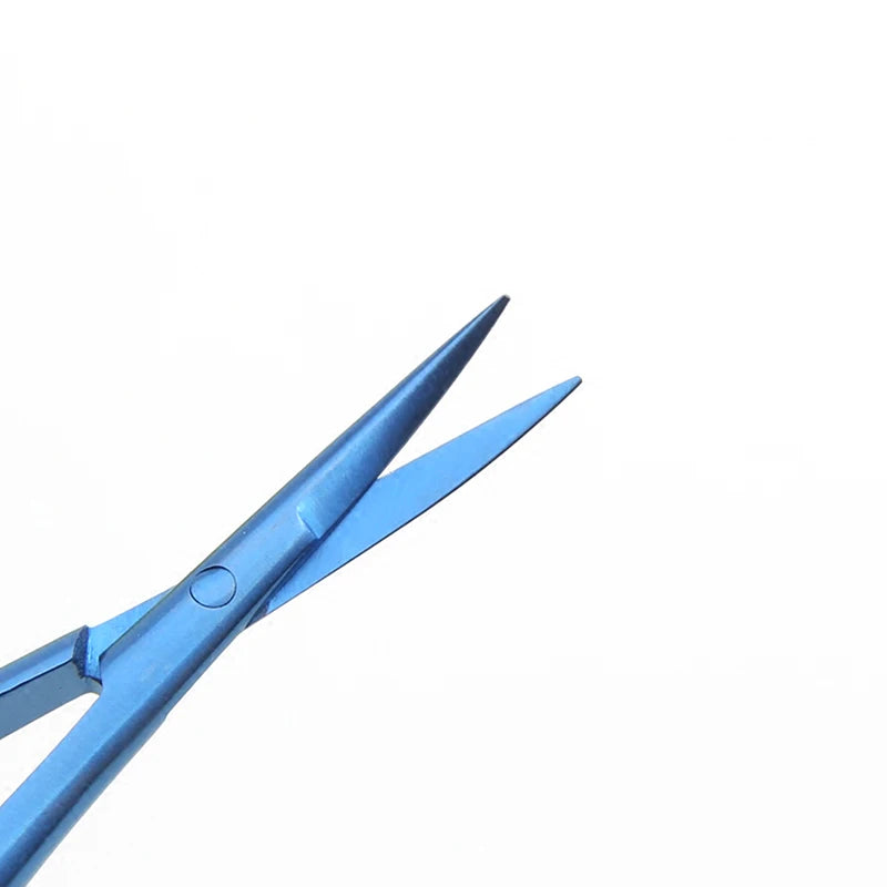 Ophthalmic Surgery Scissors Flat Handle Eye Micro Stainless Steel Qme