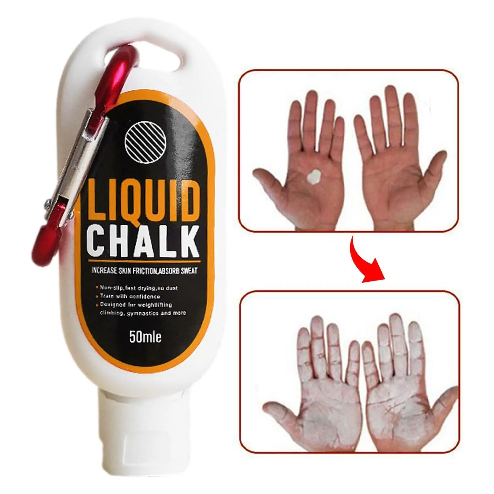 Anti-slip Liquid Chalks Sport Magnesium Powder Anti Slip Powder Liquid Magnesium Fitness Lifting Grip LiquidChalk For Sportsmen Qme