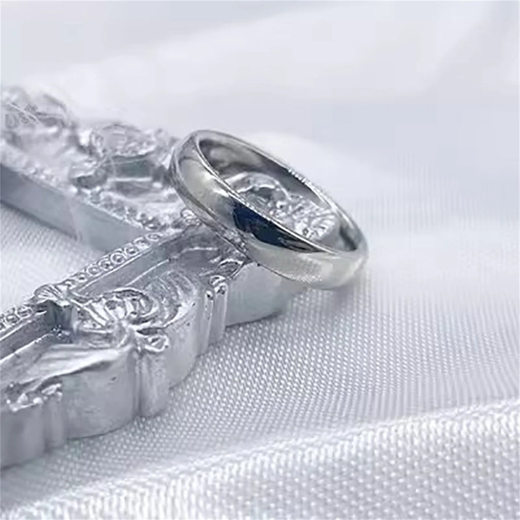 Fashion Luxury Vintage Engagement Wedding Ring Couple Ring Simple Fashion Style Fine Jewelry Anniversary Gift Men and Women Ring Qme