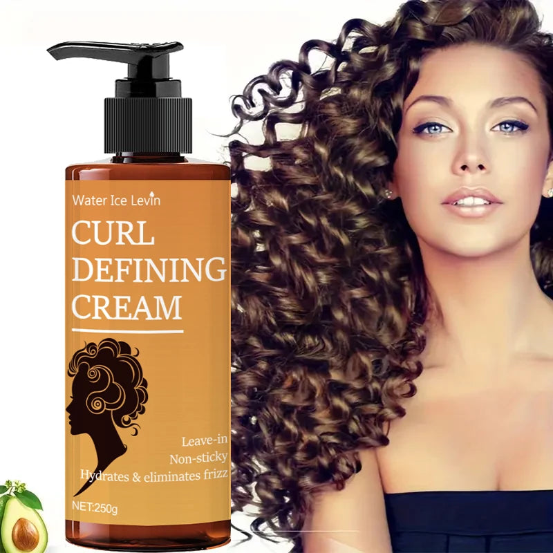 250g of Elastin Suitable for Curly Hair, Moisturizing, Volumizing, and Long-Lasting Hair Care, Curly Hair Elasticity Essence Qme