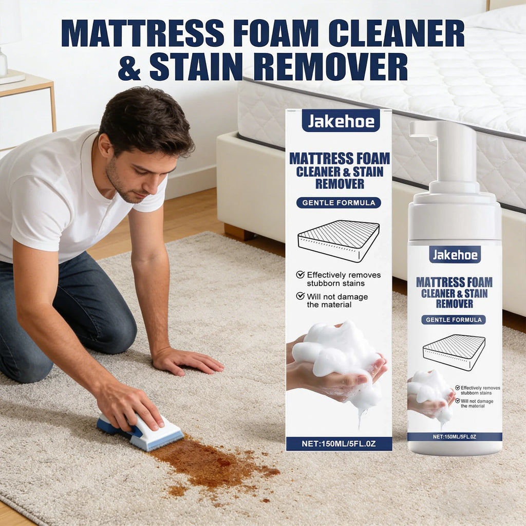 Fabric Carpet Cleaner Removing Stubborn Stains Prevent Yellowing Reduce Odor Refreshing Maintain Softness Mattress Cleaning Foam Qme