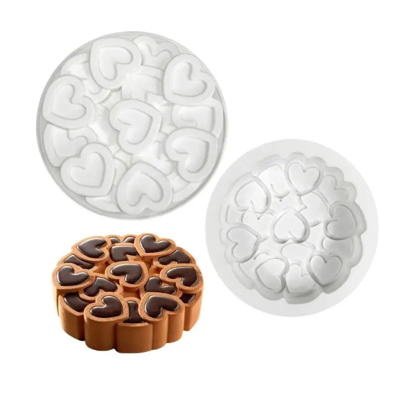 Valentine's Day Mousse Cake Mold Dessert Baking Tools Splicing Qme