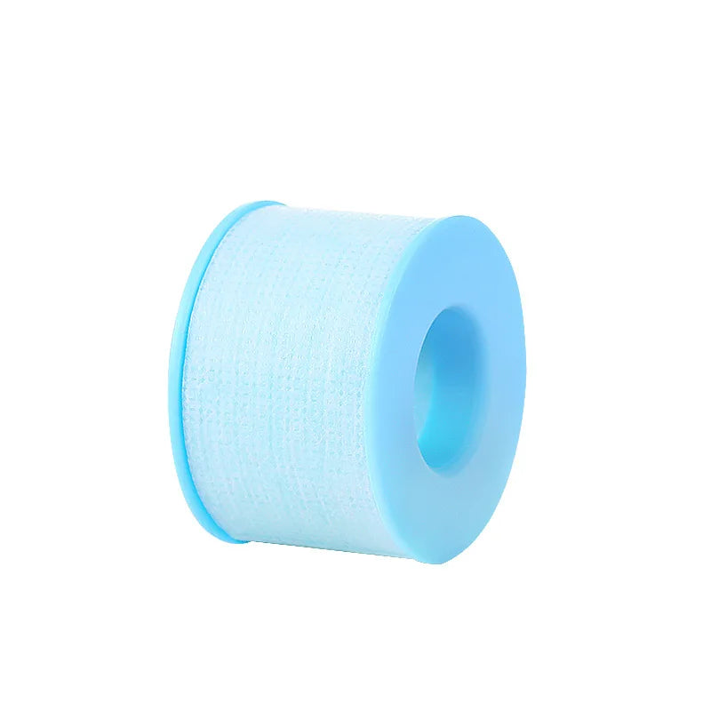 Silicone Gel Eyelash Tape Breathable Sensitive Resistant Under Eye Pad Patches Non-Woven Micropore Tape Lashes Extension Supplie Qme blue large