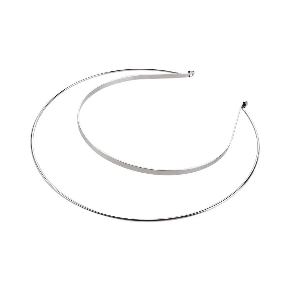 Multi-layer Non Slip Hairbands Goddess Hairbands Metal Band Headpiece Thin Korean Hair Hoop Glory Hair Crown Women DIY Headband Qme