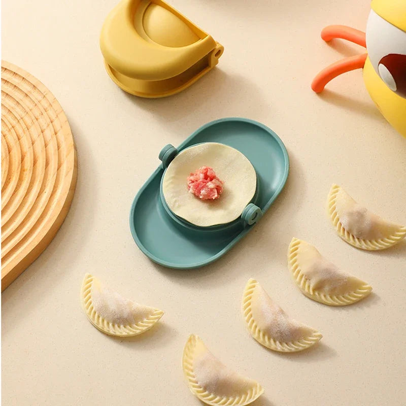 3 in 1 Multifunctional Dumplings Maker DIY Kit Jiaozi Mould Wrapper Presser Cooking Accessories Dumplings Tools Kitchen Gadgets Qme