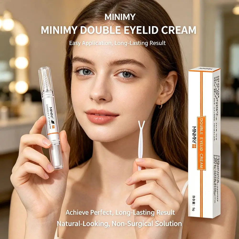 Double Eyelid Styling Cream Natural Invisible Eye Ware Essence Glue Qme