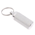 Aluminum Alloy Waterproof Pill Shaped Box Bottle Holder Container Qme Default Title