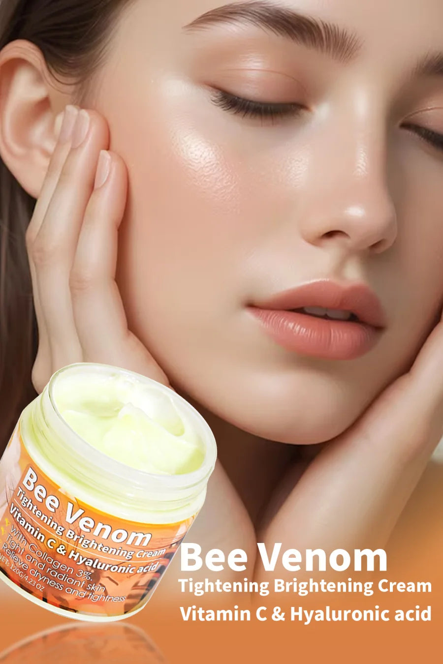 Bee Venom Firming Massage Cream Natural Anti Wrinkle Beauty Qme
