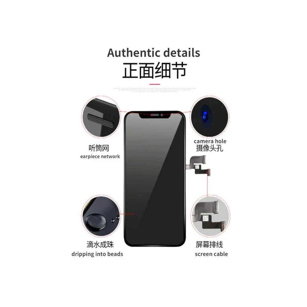A+++ Quality Display for Iphone 6 LCD Touch Replacement Screen Digitizer Assembly For Iphone 5S 6s LCD for iphone 7 8 lcd Qme