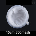 100/120/200/300/400/450 Mesh Nylon Filter Stainless Steel Funnel For Fruit Milk Traditional Chinese Medicine Oil White Wine Qme style 11