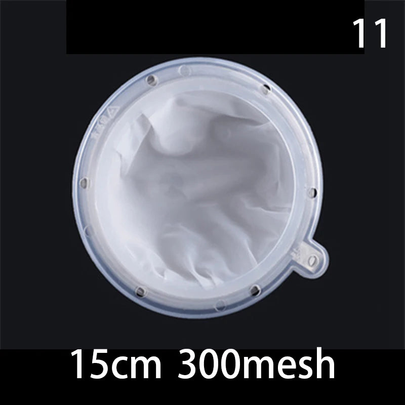 100/120/200/300/400/450 Mesh Nylon Filter Stainless Steel Funnel For Fruit Milk Traditional Chinese Medicine Oil White Wine Qme style 11