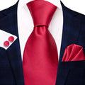 Sage Green Solid Wedding Tie Men Handky Cufflink Mens Necktie Fashion Qme 3411