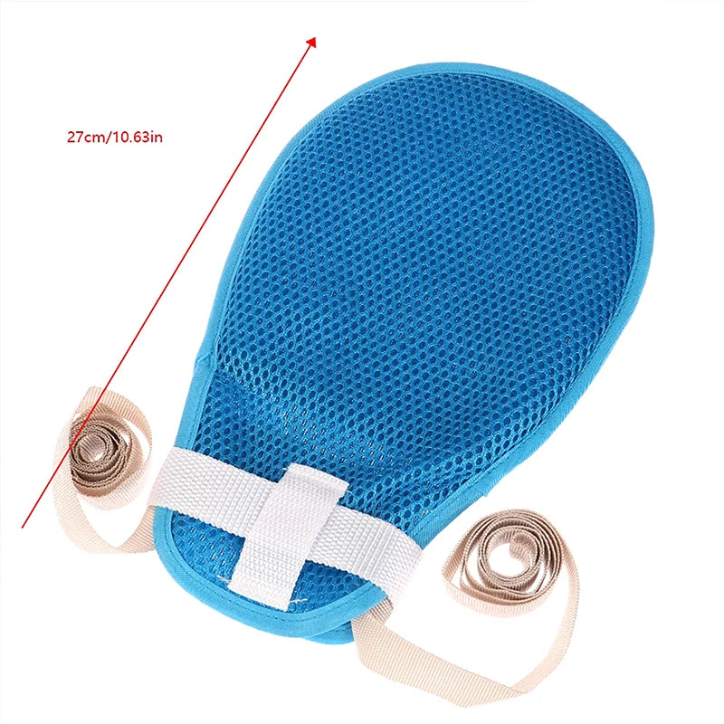 Restraint Gloves Finger Control Mitts Hand Infection Protectors Fixed Qme