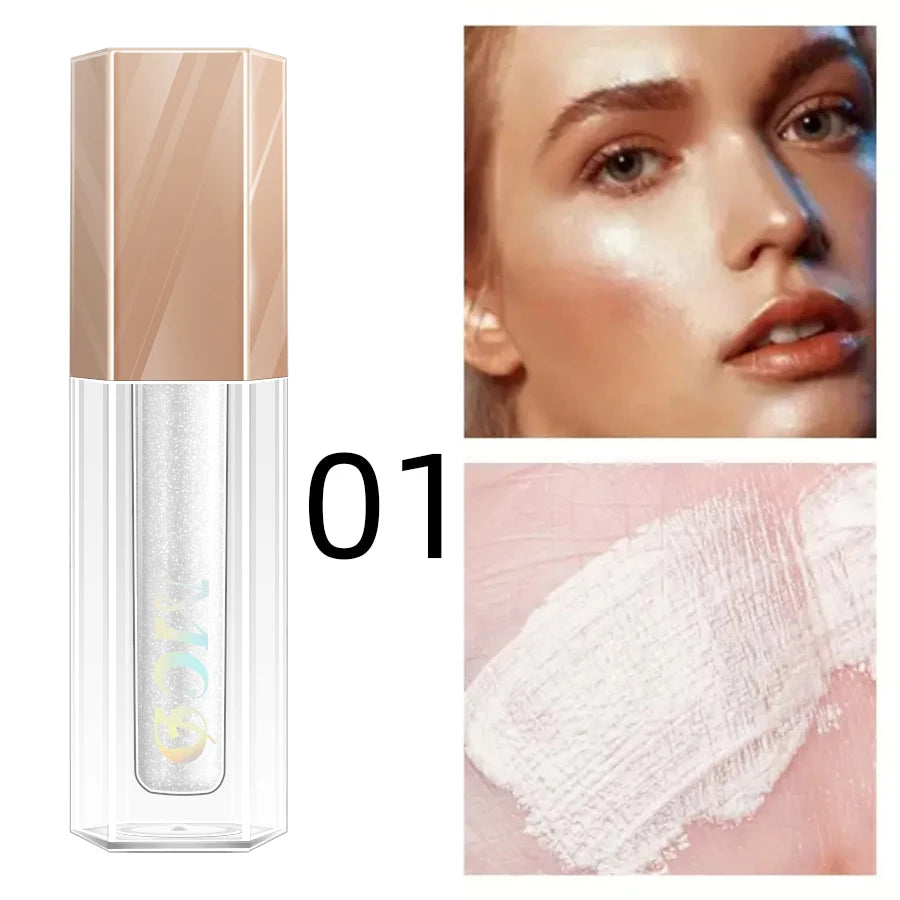 7Color Professional Bright-colored Contouring Liquid Highligth Qme 01