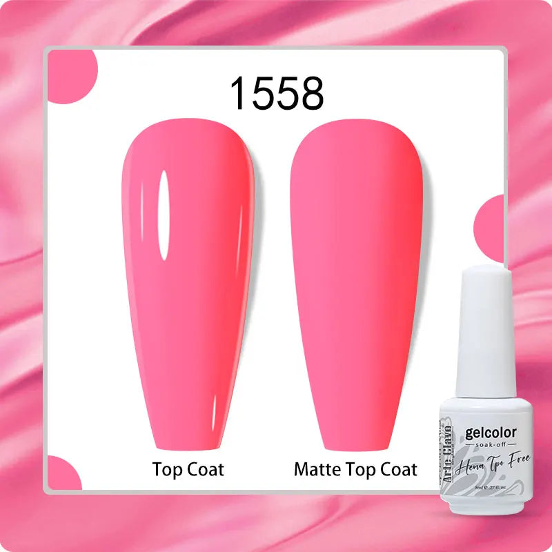 Arte Clavo HEMA TPO White Bottle 180 Colors Series Semi-permanent Gel