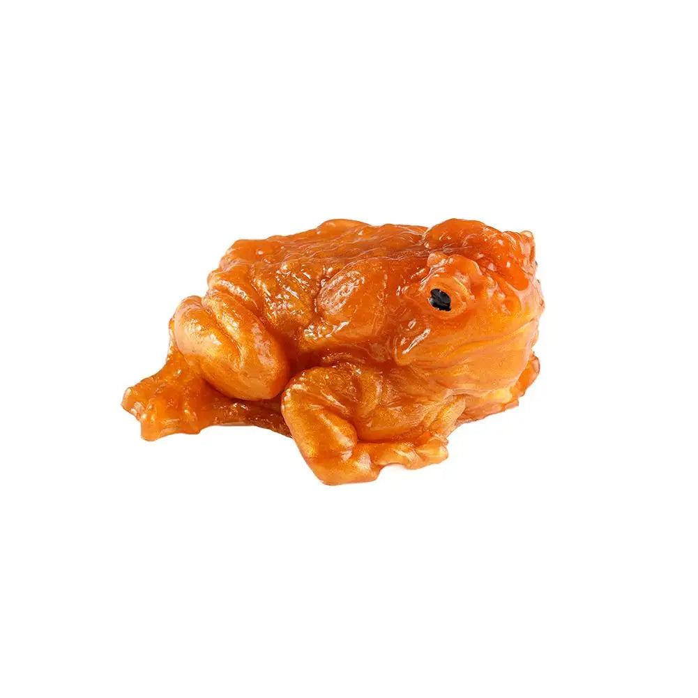 Frog Squishy Stress Relief Toy Squeeze Fidget Prank Realistic Toad Qme Golden