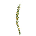 Artificial Lemon Wreath With Green Plants Home Door Wall Cover Wedding Holiday Party Dining Table Decoration Qme 1pc