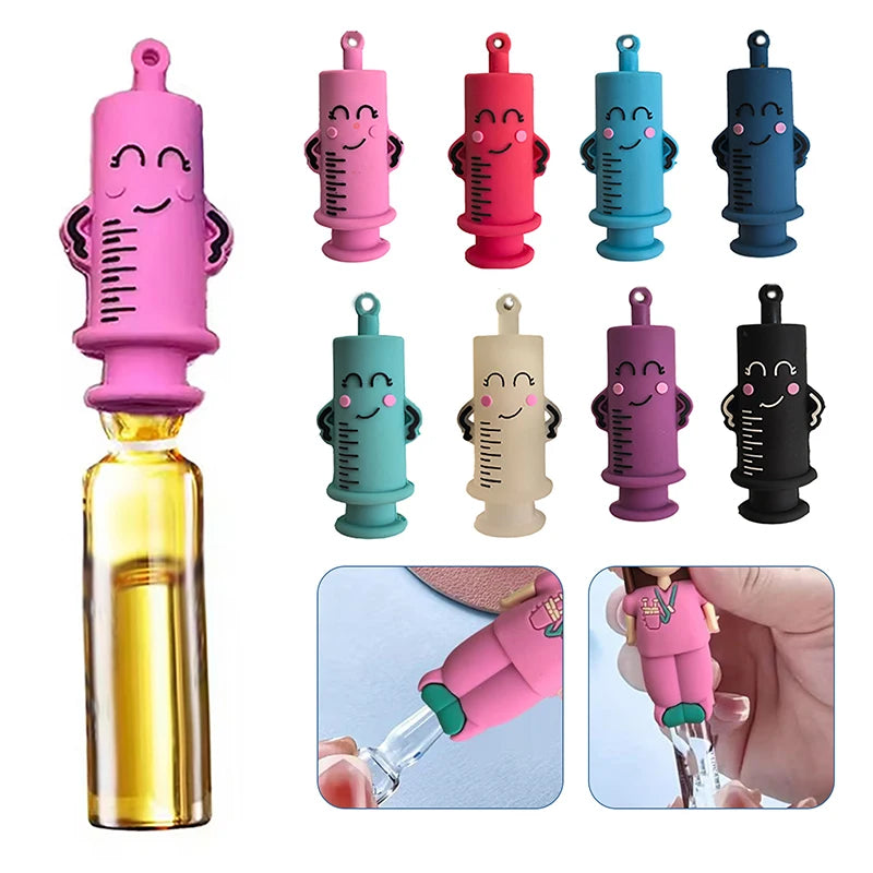Cute Cartoon-shaped Medical Bottle Opener Multifunctional Rubber Qme