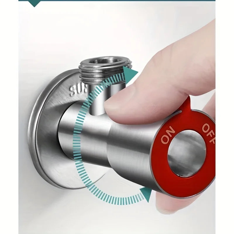 Angle valve, suitable for toilets and faucets Qme
