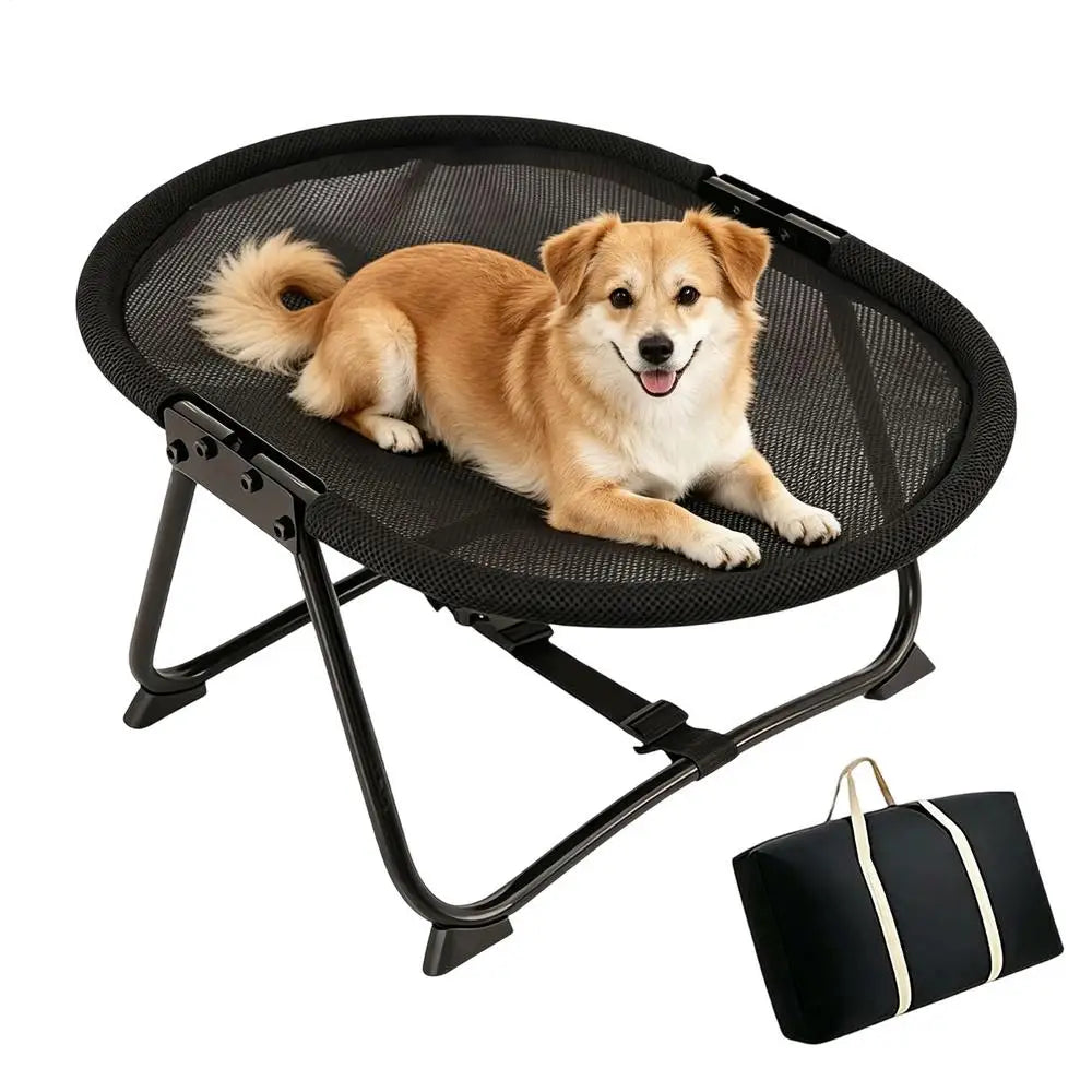 Dog Cot Bed Foldable Breathable Pad Indoor Camping Cat Beds Small Qme B China Mainland