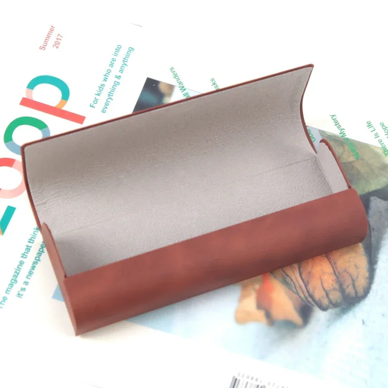 Hard Glasses Box Fashion Men Women Anti Pressure Simple Myopia Case Qme