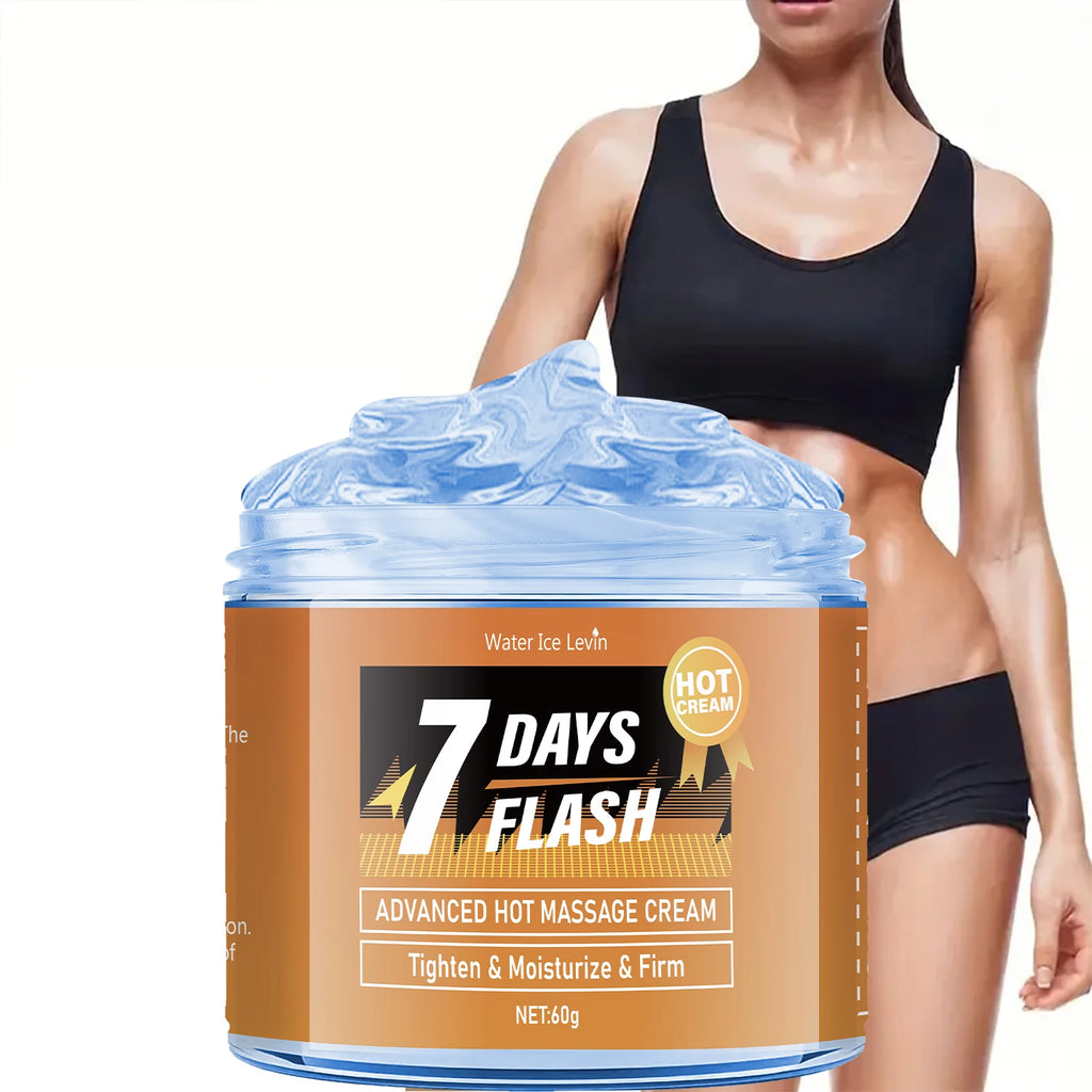 Full Body Fitness Massage Cream, Hot Compress to Tighten Abdominal Muscles Qme