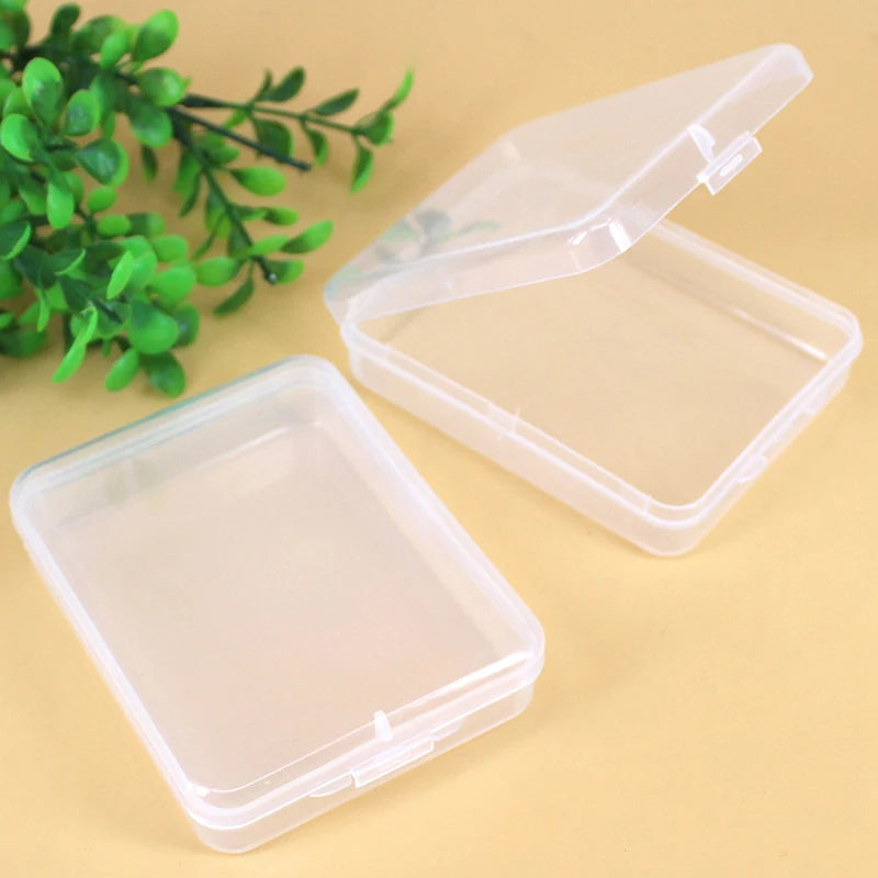 Desk Organizer Box Classification Stationery INS Transparent Plastic Qme