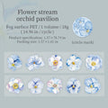 50mm*2m Flowers Plants PET Tapes Junk Journal Adhesiva Scrapbooking Sticker Planner Diary Collage Decoration Stationery Tape Qme C