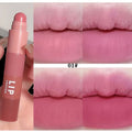 Mini Lipstick Set Matte 4 Colors Lipstick Combination 4 Sections Velvet Grapefruit Red Lip Pigment Non-stick Cup Lip Gloss kit Qme 01 CAPPUVINI